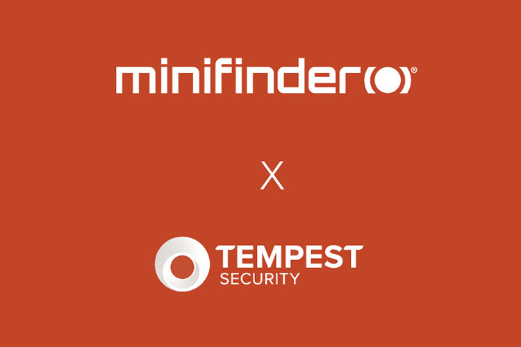 MiniFinder beginnt eine Zusammenarbeit mit Tempest Security
