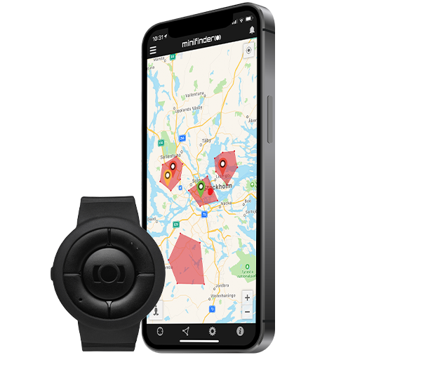 GPS-Alarm am Armband