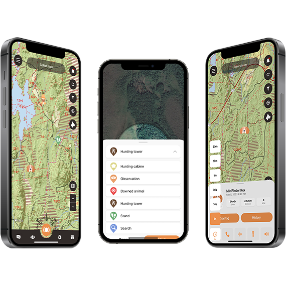 MiniFinder Rex GPS-Ortung für die Jagd