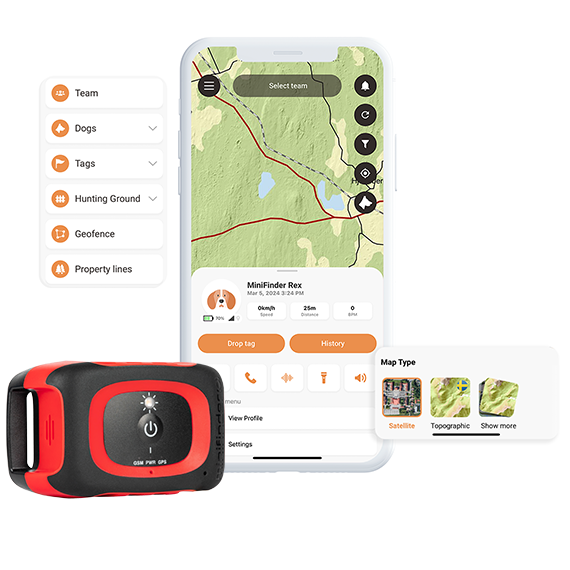 MiniFinder Rex - Der Jagd-Tracker mit GPS